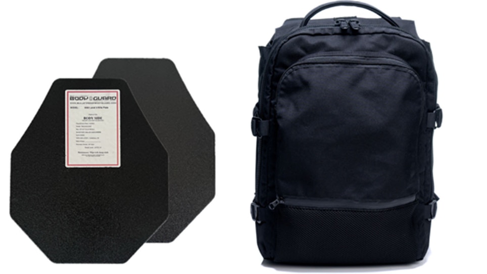 Bodyguard Armored Backpacks Elite Level 3 Kit