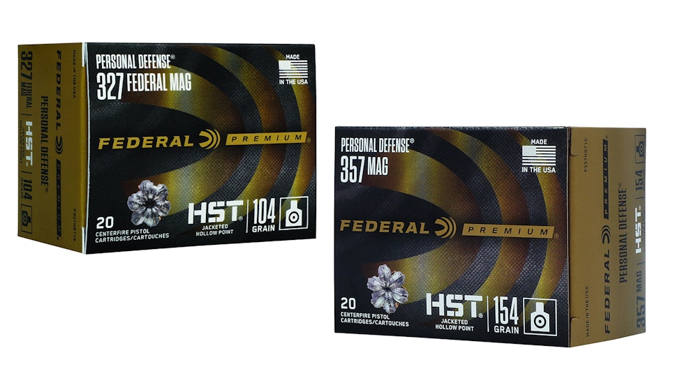Federal Ammunition HST 357 Magnum and 327 Federal Magnum