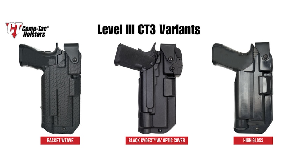 Comp-Tac Holsters Level III Duty Holster Variants